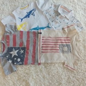 Kitestrings Bundle (4) t-shirts, s4, Excellent.